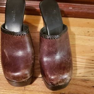 Brown Clogs